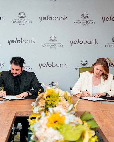 Yelo Bank и Театр оперы и балета объявили о сотрудничестве